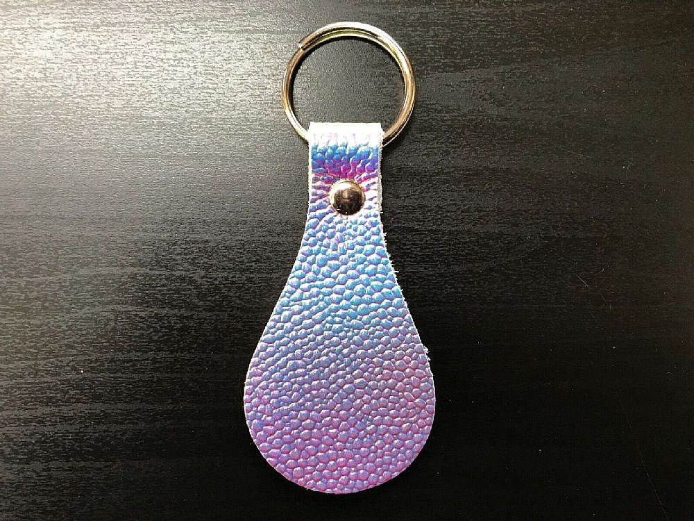 Key Fob - Iridescent - Pear Drop